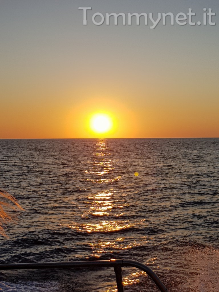 Eolie tramonto